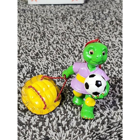 Christmas FRANKLIN the Turtle Ornament RARE Snow Angel - Picture 7 of 11